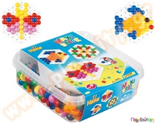 Maxi sticks σε πλαστικό κουτί 300 τεμάχια  Πλαστικά Παιχνίδια Κατασκευών με Sticks HAMA