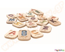 Αγγλικό αλφάβητο με μέθοδο Μπράιγ Plan Toys  Αλφάβητο και Αριθμοί