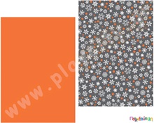 Χαρτόνι X-mas νυφάδες 50x70 εκ, 300 gr  Χαρτόνια Τυπωμένα