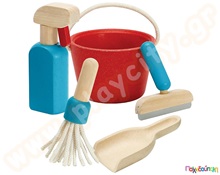 Σετ καθαριότητας Plan Toys  Εξοπλισμός Παιδικού Σπιτιού