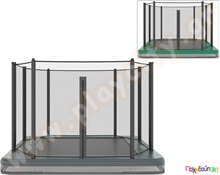 Τραμπολίνο "Orbit in Ground" 335x244 cm με ολόκληρο δίχτυ  Παιδικά Τραμπολίνο