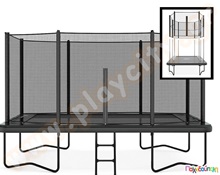 Τραμπολίνο "Primus Challenger" 335x244 cm με ολόκληρο δίχτυ  Παιδικά Τραμπολίνο