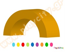Γέφυρα U 80x60 cm  Soft Play - Αφρώδη Σχήματα