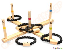 Παιχνίδι Ρίψης Κρίκων "Ring Toss"  Ομαδικά Παιχνίδια