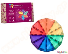 Μαγνητικά τουβλάκια κατασκευών Connetix Geometry Σετ 30 τεμάχια  Μαγνητικά Παιχνίδια Κατασκευών