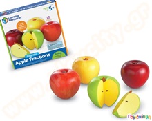 Μαγνητικά Μήλα - Magnetic Apple Fractions  Παιδικά Τρόφιμα - Φρούτα - Λαχανικά