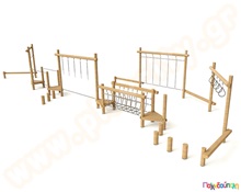 Κέντρο παιδικής χαράς Survival Trail Set
