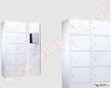 Μεταλλική ιματιοθήκη 5 θέσεων  Έπιπλα Αίθουσας Αναμονής - Γραφείου