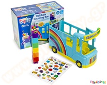 Λεωφορείο Μέτρησης του Ουράνιου Τόξου - Numberblocks Rainbow Counting Bus  Εκπαιδευτικά Παιχνίδια με Αριθμούς - Νομίσματα