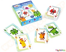 Κάρτες αριθμοκυβάκια - Numberblocks Playing Cards  Εκπαιδευτικά Παιχνίδια με Αριθμούς - Νομίσματα