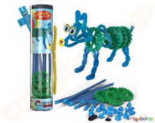 Κατασκευές με Spaghetteez Noodle The Pup Σετ 34 τεμάχια  Πλαστικά Παιχνίδια Κατασκευών Clics - Flexy