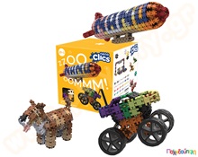 Nano Clics Σετ 1000 τεμάχια Creative Builders  Πλαστικά Παιχνίδια Κατασκευών Clics - Flexy