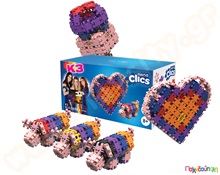 Nano Clics K3 Σετ 190 τεμάχια  Πλαστικά Παιχνίδια Κατασκευών Clics - Flexy