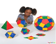 Βασικό Σετ Polydron 164 τεμάχια  Πλαστικά Παιχνίδια Κατασκευών - Οικοδομικό Υλικό