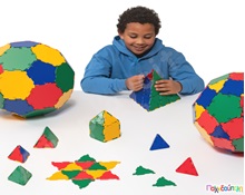 Σετ Τάξης Polydron 184 τεμάχια  Πλαστικά Παιχνίδια Κατασκευών - Οικοδομικό Υλικό