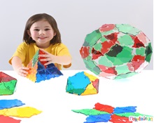 Κρυστάλλινο Βασικό Σετ Polydron 164 τεμάχια  Πλαστικά Παιχνίδια Κατασκευών - Οικοδομικό Υλικό