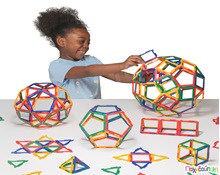Βασικό Πακέτο Πλαισίων Polydron 280 τεμάχια  Πλαστικά Παιχνίδια Κατασκευών - Οικοδομικό Υλικό
