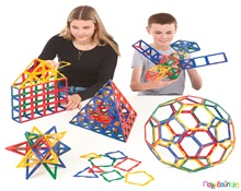 Πολλαπλό Πακέτο Πλαισιών Polydron 460 τεμάχια  Πλαστικά Παιχνίδια Κατασκευών - Οικοδομικό Υλικό