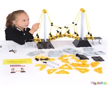 Σετ Γεφυρών Polydron 134 τεμάχια  Πλαστικά Παιχνίδια Κατασκευών - Οικοδομικό Υλικό