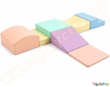 Σετ soft play little crawler, απαλό παστέλ