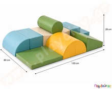 Σετ soft play adventurer, παστέλ τιρκουάζ