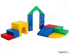 Σετ "Soft Play Creativity" πολύχρωμο  Soft Play - Αφρώδη Σχήματα