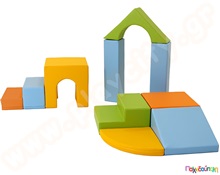 Σετ "Soft Play Creativity" απαλό πολύχρωμο  Soft Play - Αφρώδη Σχήματα