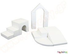Σετ "Soft Play Creativity" λευκό  Soft Play - Αφρώδη Σχήματα