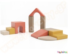 Σετ "Soft Play Creativity" παστέλ fries  Soft Play - Αφρώδη Σχήματα