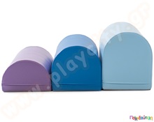 Σετ "Soft Play Motion" μπλε 3 τεμαχίων  Soft Play - Αφρώδη Σχήματα