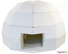 Σπιτάκι iglu soft play, λευκό  Παιδικά Σπιτάκια - Κάστρα
