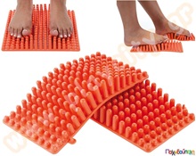 Σετ 2 Σπονδυλωτών Ανάγλυφων Χαλιών Ποδιών Bene-Feet Mat  Εξοπλισμός Εργοθεραπείας - Φυσιοθεραπείας