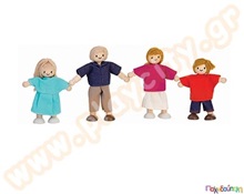 Κλασική Κουκλοοικογένεια Plan Toys  Κουκλόσπιτα και Αξεσουάρ