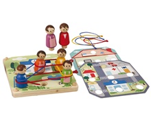 Ξύλινο Παιχνίδι δραστηριοτήτων Plan Toys  Εκπαιδευτικά Παιχνίδια Λογικής