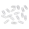 Συνδετήρες μεταλλικοί νούμερο 3 σε χάρτινη συσκευασία των 100 τεμαχίων.