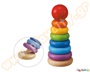 Παιχνίδι Ταξινόμησης Πυραμίδα κρίκων Plan Toys