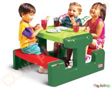 Τραπέζι εξοχής για 4 παιδιά (Evergreen) Little Tikes  Σετ Παιδικά Τραπεζάκια - Καρεκλάκια