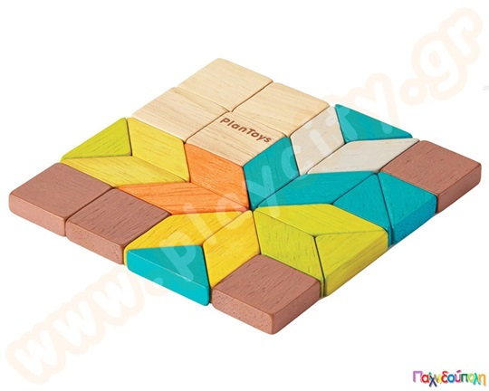 Ξύλινο Μωσαϊκό Plan Toys