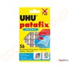 Αυτοκόλλητα Πλαστελίνης UHU Patafix invisible σε συσκευασία 56 τεμαχίων, για γρήγορη στερέωση και αόρατο αποτέλεσμα.
