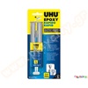 Εποξική κόλλα 2 συστατικών, UHU Epoxy Rapido, εξαιρετικά ισχυρή, γενική χρήσης, κατάλληλη για πολλά υλικά.