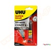 Εξαιρετικά γρήγορη και δυνατή υγρή κόλλα UHU Super Glue Control, ιδανική για μικρές επιφάνειες.