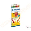 Ξυλομπογιές λετπές GIOTTO ELIOS  24 τεμάχια σε χάρτινη συσκευασία, ιδανικές για νηπιαγωγεία και ΚΔΑΠ.