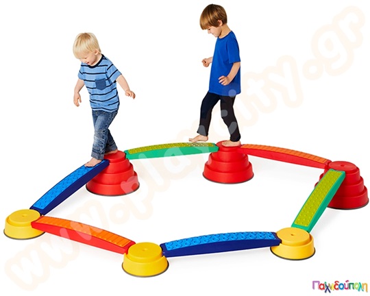 Σετ Διαδρομής Ισορροπίας και Αφής "Tactile Build N" Balance"