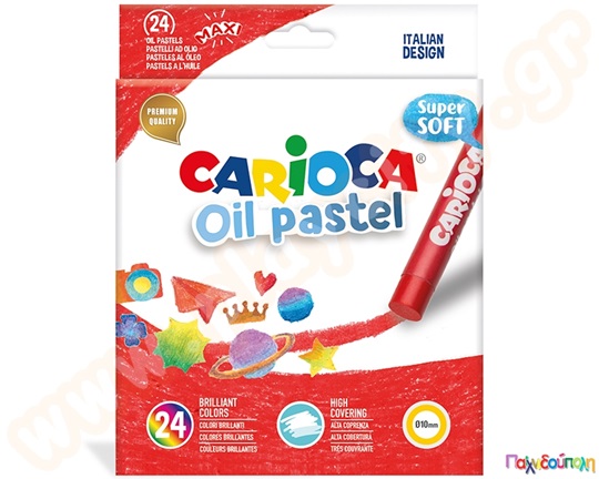 Λαδοπαστέλ CARIOCA 24 τεμαχίων