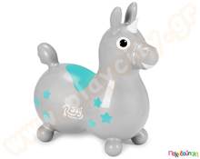 Μονόκερος Αναπήδησης "Rody Magical Unicorn" γκρι  Φουσκωτά Ζωάκια - ΧοπΧοπ