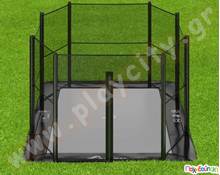Τραμπολίνο "Primus Flat" 335x244 cm με ολόκληρο δίχτυ  Παιδικά Τραμπολίνο