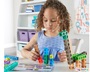 Εκπαιδευτικό Παιχνίδι STEM Κύβοι μαθηματικών Dino Time Σετ 115 τεμαχίων