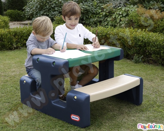 Τραπέζι εξοχής για 4 παιδιά (Ζούγκλα) Little Tikes