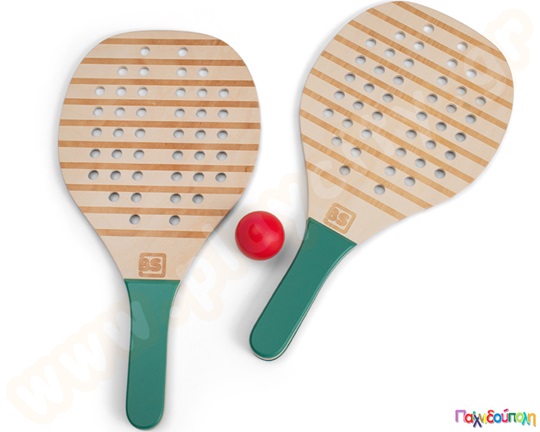 Ξύλινες Παιδικές Ρακέτες "Paddle Rackets"