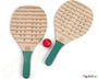 Ξύλινες Παιδικές Ρακέτες "Paddle Rackets"